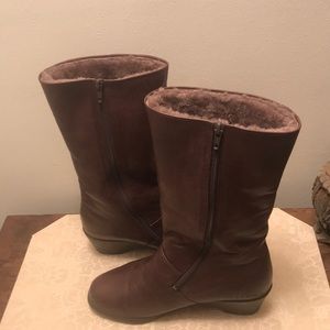 SALAMANDER Brown German Leather Boots Sz 7